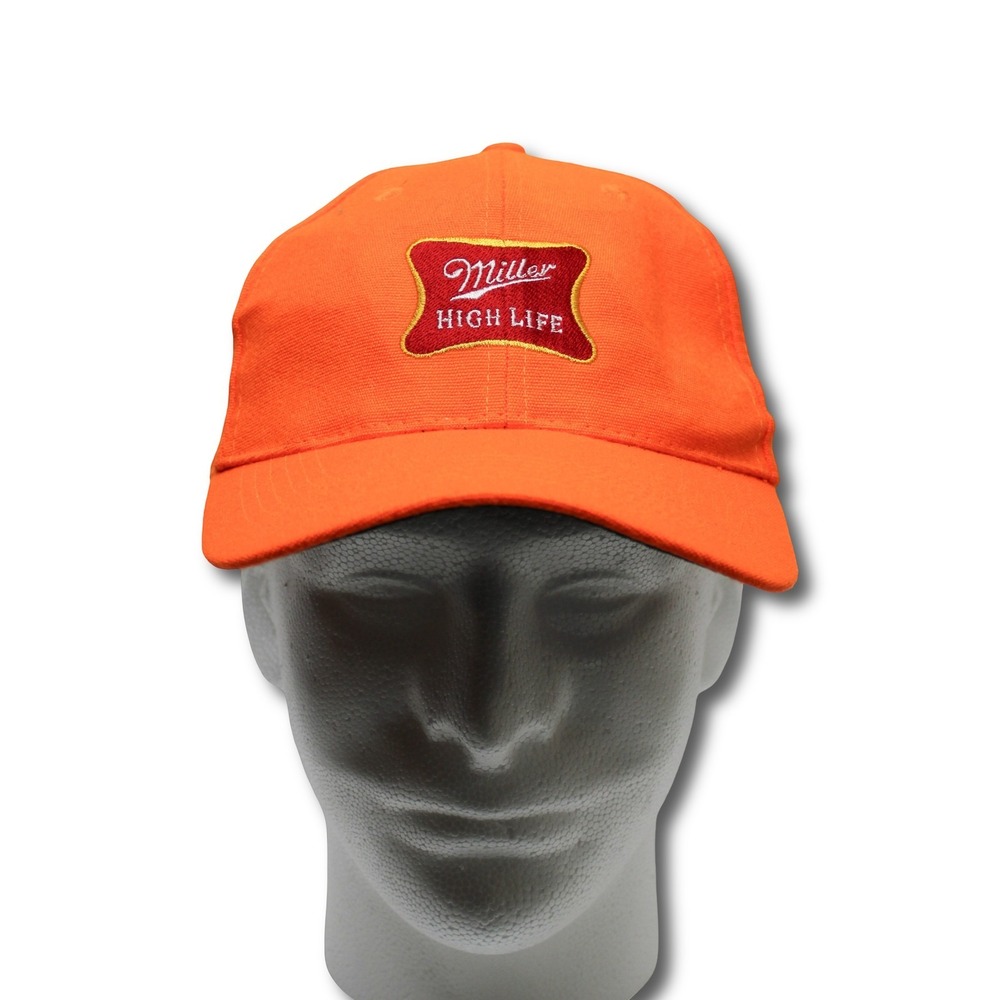 Miller‎ High Life Orange Adjustable Baseball Cap